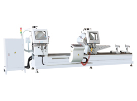 铝塑型材数控双角切割锯