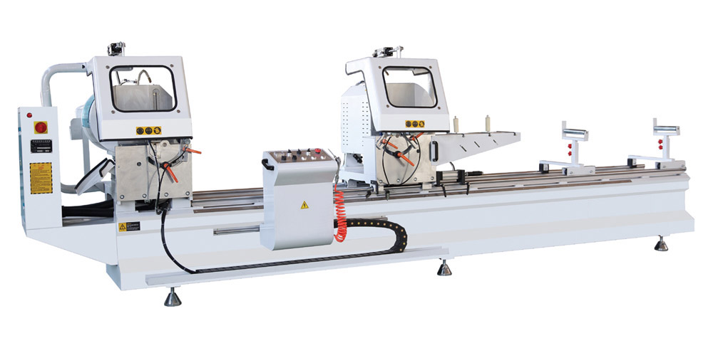 铝塑型材双头切割锯(自动内外摆角)