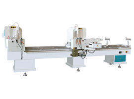 铝塑型材双头切割锯