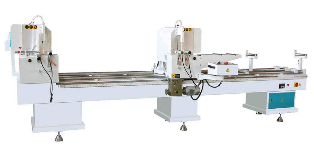 铝塑型材双头切割锯