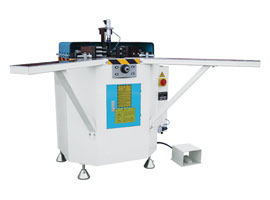 铝门窗液压同步组角机