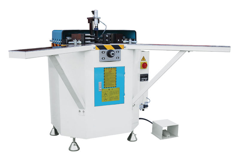 铝门窗液压同步组角机