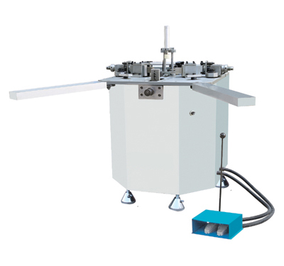 铝门窗气动组角机