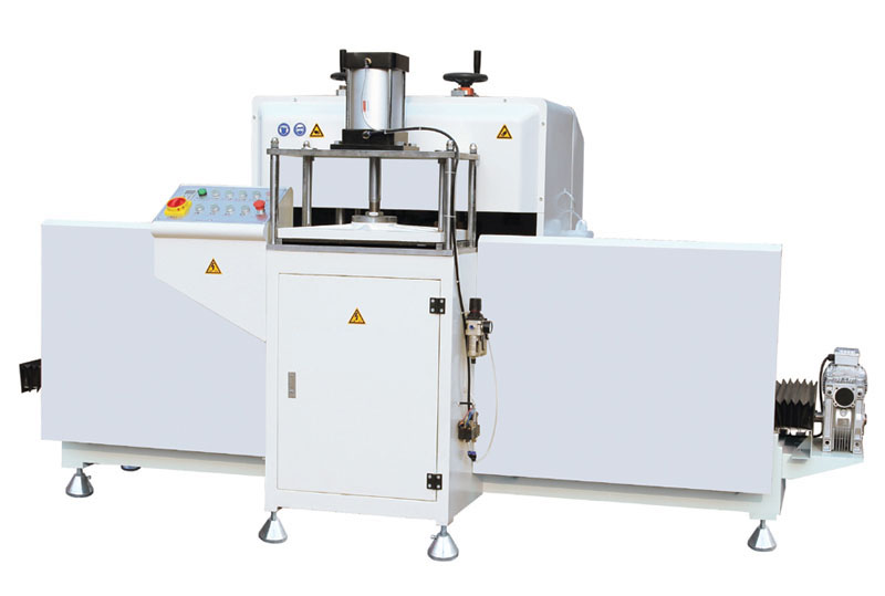 铝幕墙自动走刀式自动铣榫机