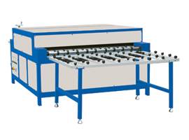 卧式合片热压机