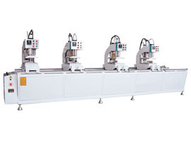 圆轨直线轴承四位单面无缝焊接机