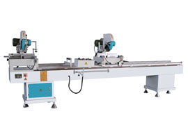 铝塑型材双角切割锯